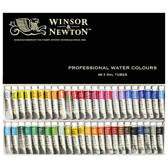 ウィンザー&ニュートン ウィンザー&ニュートン 水彩絵具 48色 ウィンザー&ニュートン ウィンザー&ニュートン 水彩絵具 48色