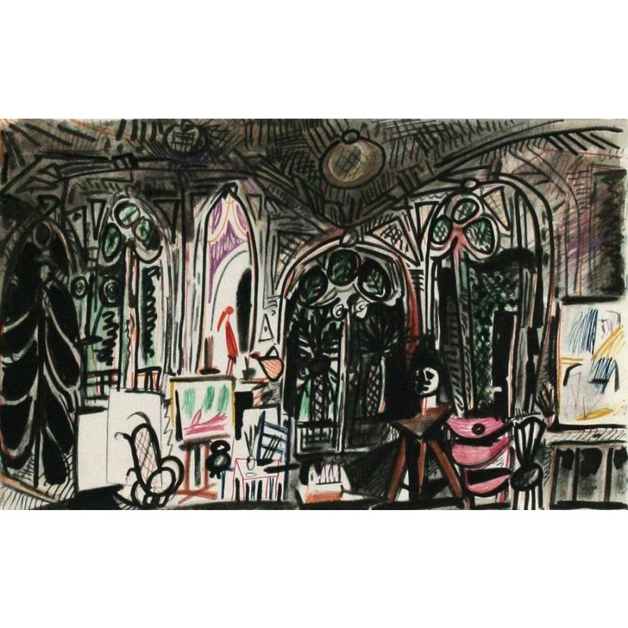 パブロ・ピカソ『スケッチブックより #01』リトグラフ 版画 100部限定