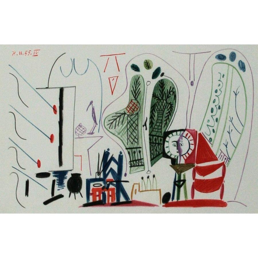 パブロ・ピカソ(Pablo Picasso) 「スケッチブックより #05」版画