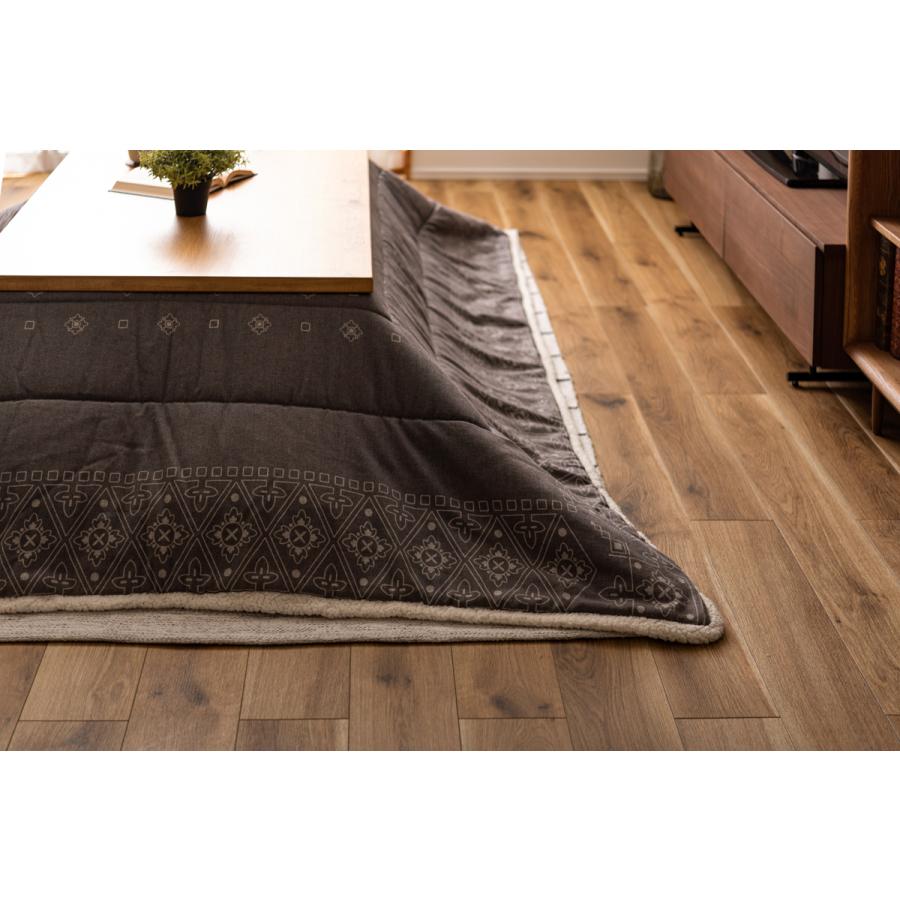薄掛 コタツ布団 こたつ 長方形 グレー W185×D225  azu-kk-238 店舗 カフェ ラウンジ ロビー ホテル 法人  こたつ用掛け布団 こたつ用布団 カバー 送料無料 北欧 モダン 家具 インテリア ナチュラル テイスト 新生活 オススメ おしゃれ 後払い こたつ布団 長方形 グレー W185×D225センチ 薄掛け コタツ布団