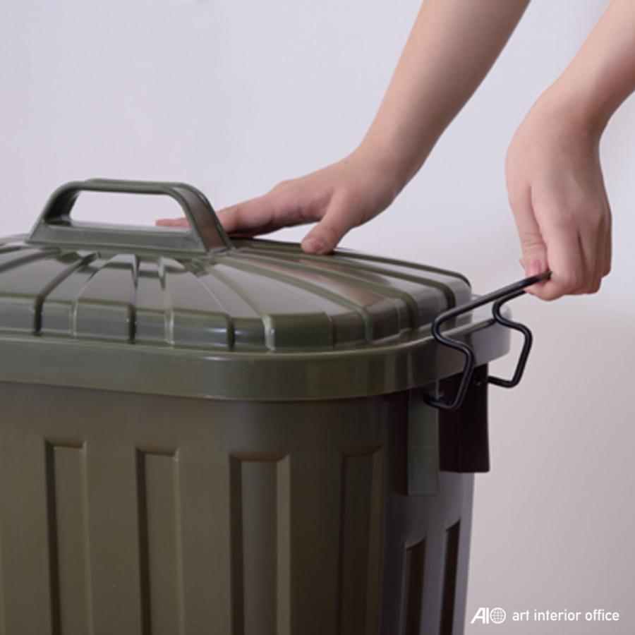 ペール缶 60L スーパー缶 ダストボックス ゴミ箱 大型 日本製 ふたつき