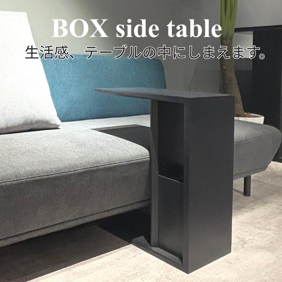 北欧風 サイドテーブル及びゴミ箱 吉桂 サイドテーブル ゴミ箱機能付き 木製 ダストボックス ナイト