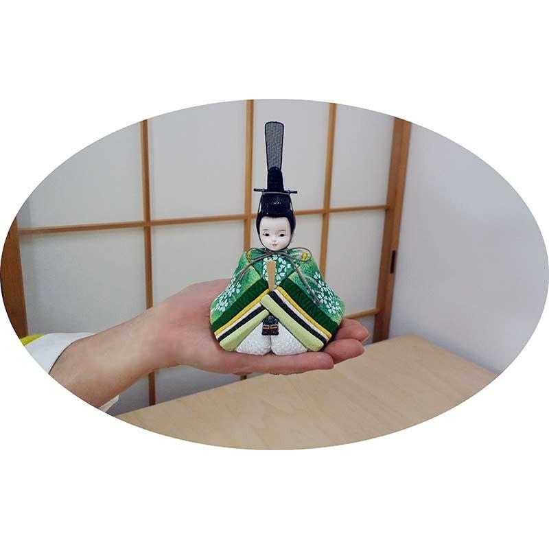 手のひらサイズ 雛人形 プリンセス雛人形 小型で可愛い コンパクト