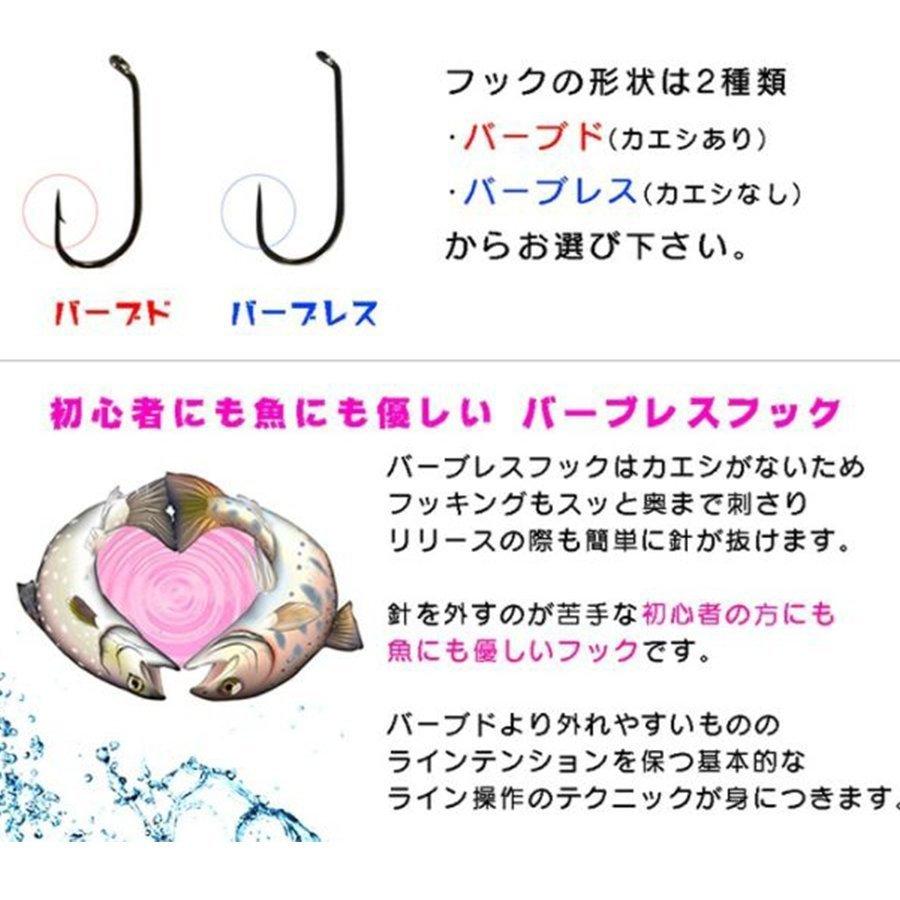 ドライフライ ブラックナット パラシュート (#12 #14 #16 #18) フライ