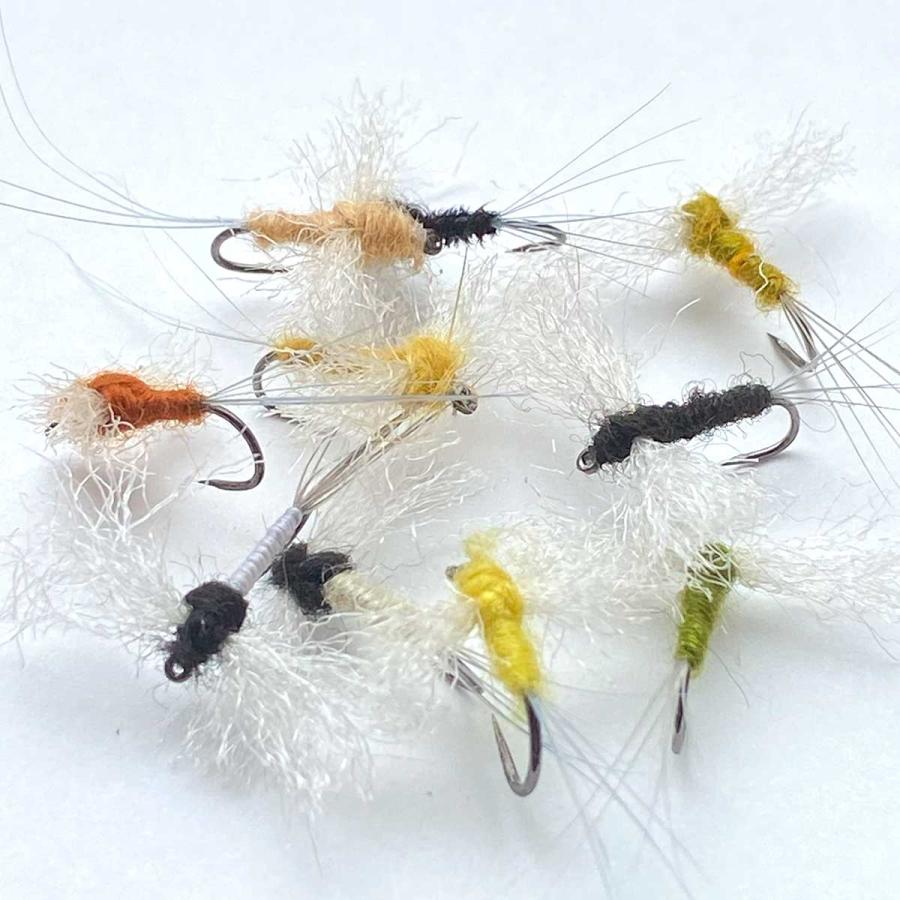 ドライフライ スピナー10本セット （#14） フライ 完成品フライ