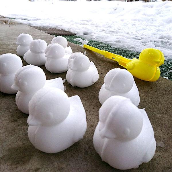 雪だるま アヒル スノーボール 雪遊び 子供 製造機 おもちゃ 雪合戦 C0142 フライフィッシングのアートライズ 通販 Yahoo ショッピング