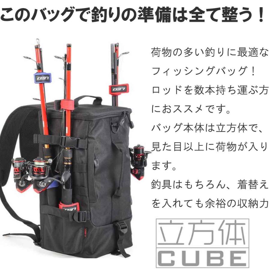 本日セール アウトドア フィッシング バッグ ロッド ホルダー 登山 リュック カバン バッグ バックパック タイプ フィッシング ツール アクセサリー｜art-lies｜02