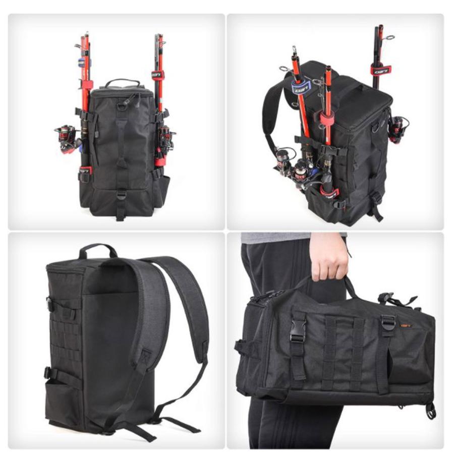 アウトドア フィッシング バッグ ロッド ホルダー 登山 リュック アウトドア フィッシング バッグ ロッド ホルダー 登山 リュック