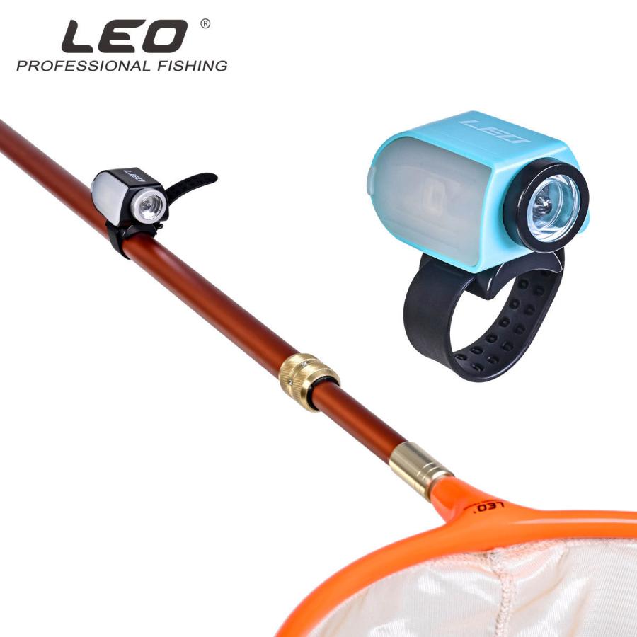 LED ライト 釣り フィッシング ネット たも タモ 網 ロッド ホルダー 