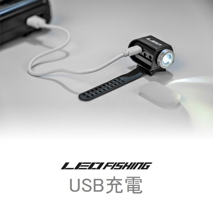 LED ライト 釣り フィッシング ネット たも タモ 網 ロッド ホルダー 