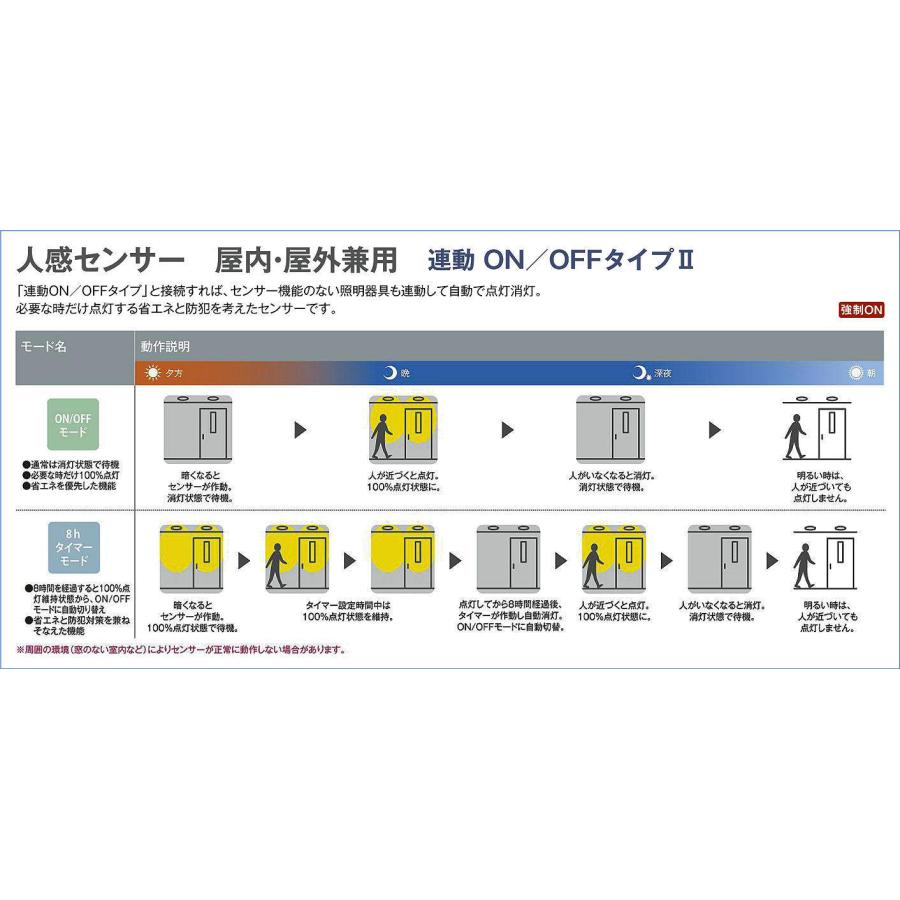 大光電機 人感センサー付ダウンライト(軒下使用可) DDL4497AW 工事必要｜art-lighting｜03