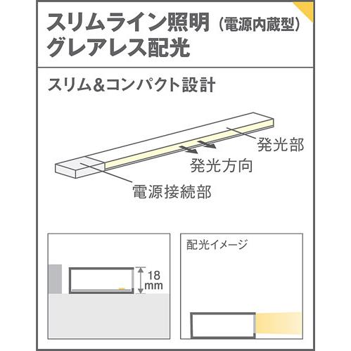 Panasonic（パナソニック） スリムラインライト 電源投入 昼白色