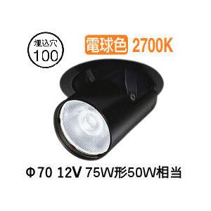 大光電機 ユニバーサルダウンライト LZD93787LBB 電源別売 Φ100 12V