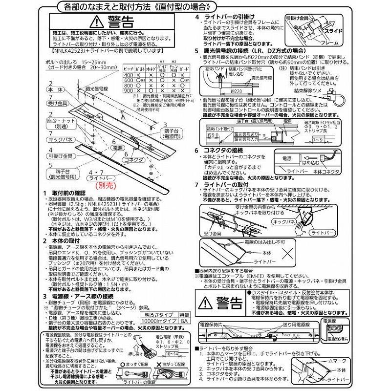 Panasonic（パナソニック） ベースライト器具本体 iD 直付型 i