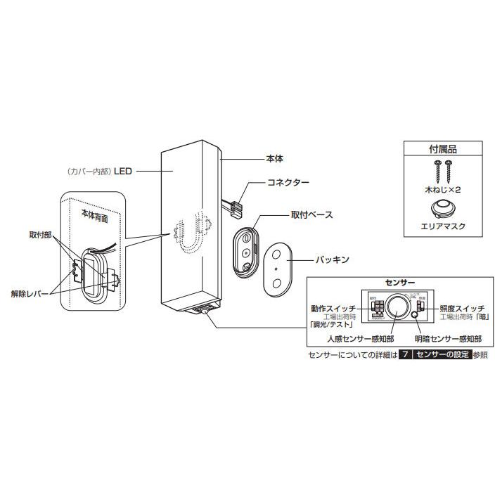 ODELIC オーデリック エクステリア ポーチライト 人感センサー付 ODELIC オーデリック エクステリア ポーチライト 人感センサー付