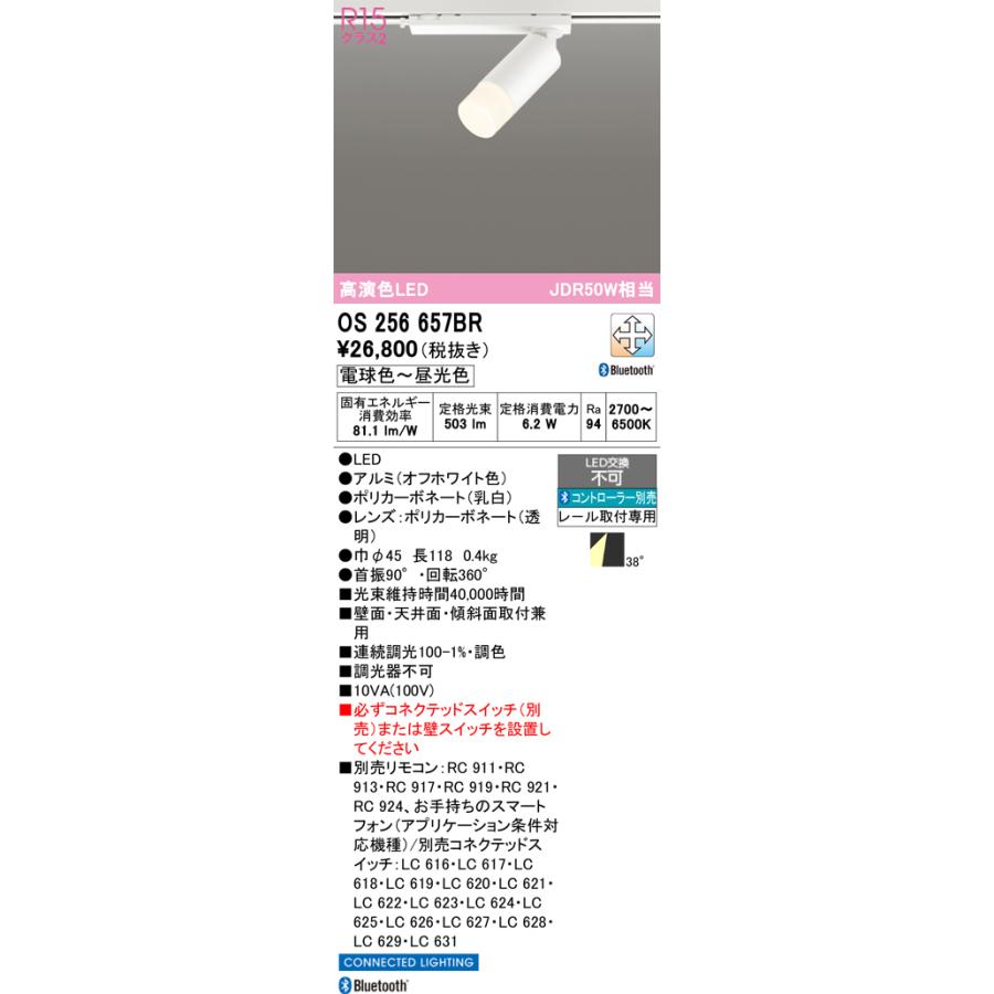 ODELICオーデリックスポットライト Bluetooth対応 2個セット ODELIC オーデリック 配線ダクトレール用 LEDスポットライト 調