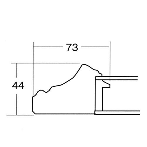 額縁　油彩額縁　3455　SM(227×158)　（アクリル仕様・樹脂製・油絵用額縁・キャンバス用フレーム）｜art-maruni｜03