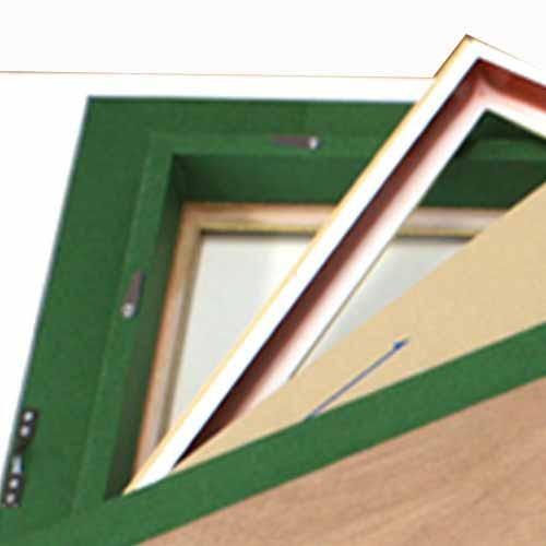 額縁 油彩額縁 3476 F20 号(727×606) （アクリル仕様・樹脂製・油絵用