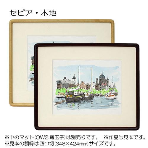 額縁 ワイド フレーム 9755 25×50(250×500mm) （アクリル仕様・木製