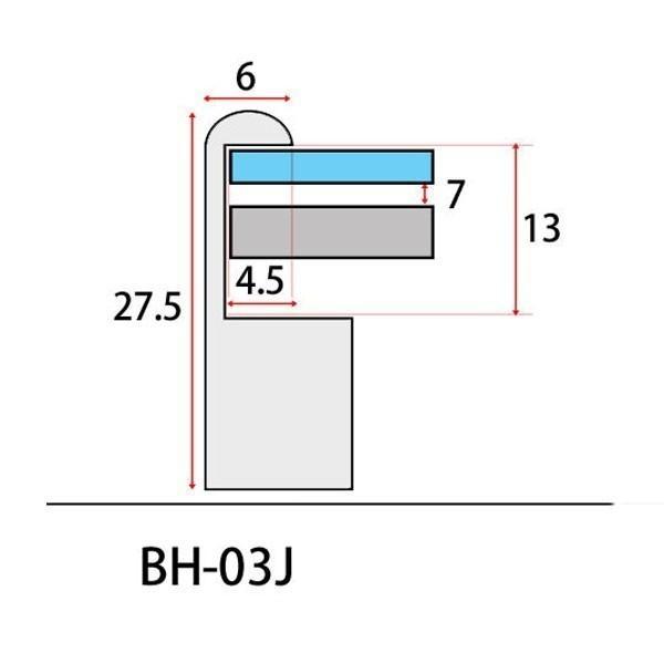 額縁 正方形：BH-03J フレーム 30角(300×300mm) アルミ製 : マルニ額縁