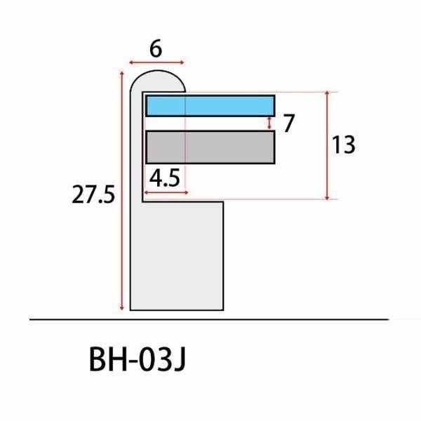 額縁 デッサン額縁：BH-03J 三三(454X605mm) アルミ製 : マルニ額縁