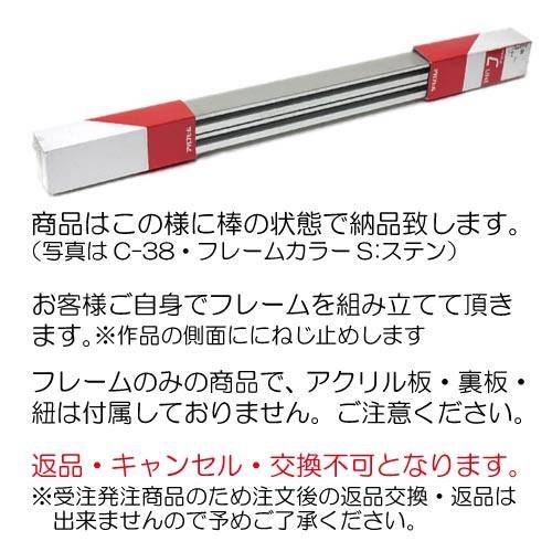額縁 出展用仮額縁：C-20(C20) F80 号(1120×1455) （Cライン