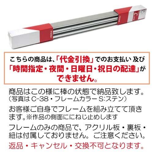 額縁 出展用仮額縁：C-38(C38) S120 号(1940×1940) （Cライン