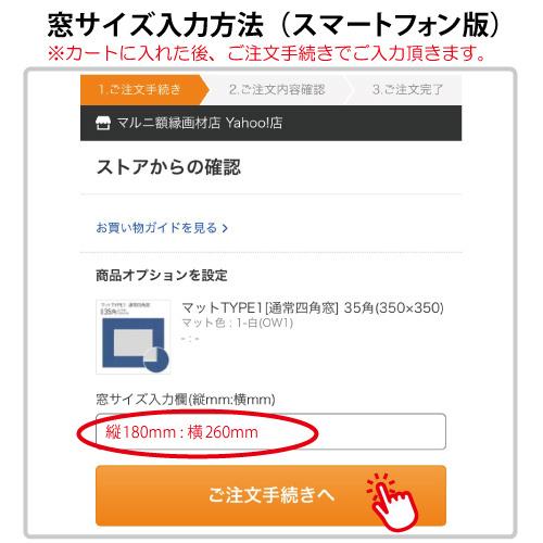 マットTYPE3[溝デザイン2本線] 30×60（300×600mm） : マルニ額縁画材店