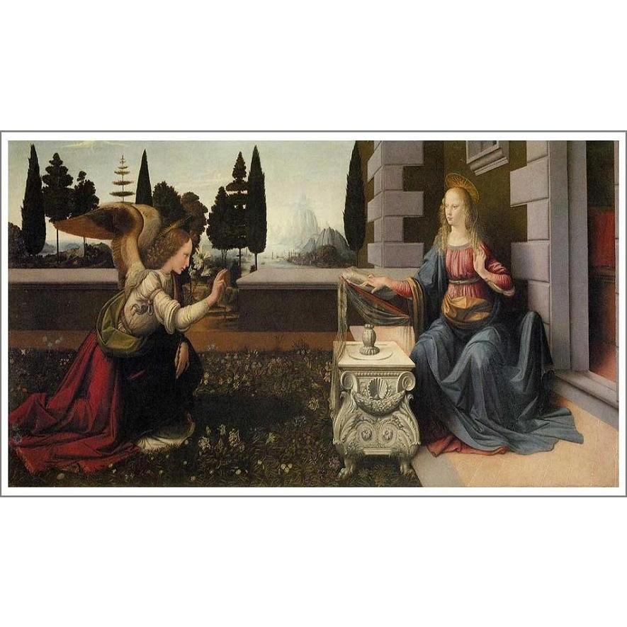 複製画 送料無料 絵画 油彩画 油絵 模写レオナルド・ダ・ヴィンチ