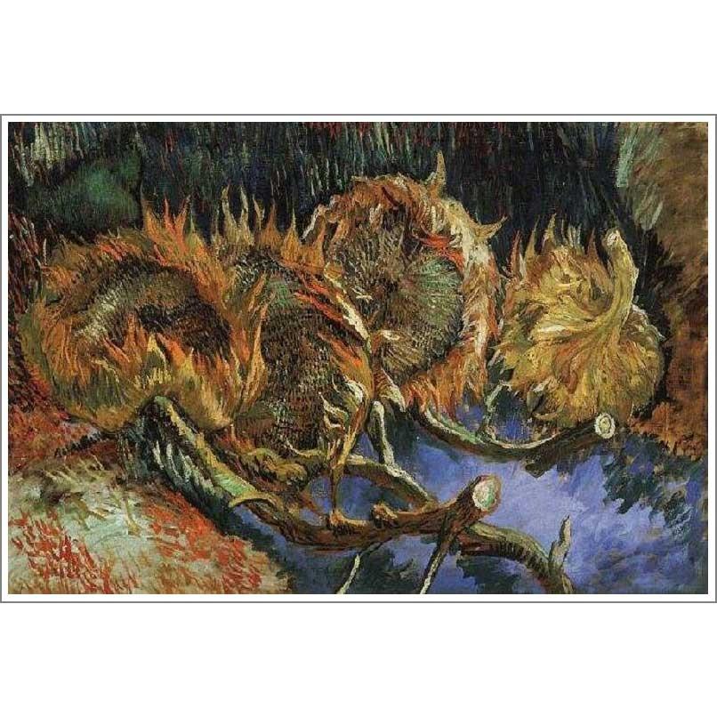 送料無料】絵画：フィンセント・ファン・ゴッホ「切られた4本の