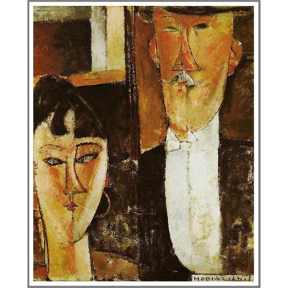 期間限定特価】アメデオ・モディリアーニ ルネ・キスリングの肖像 油絵