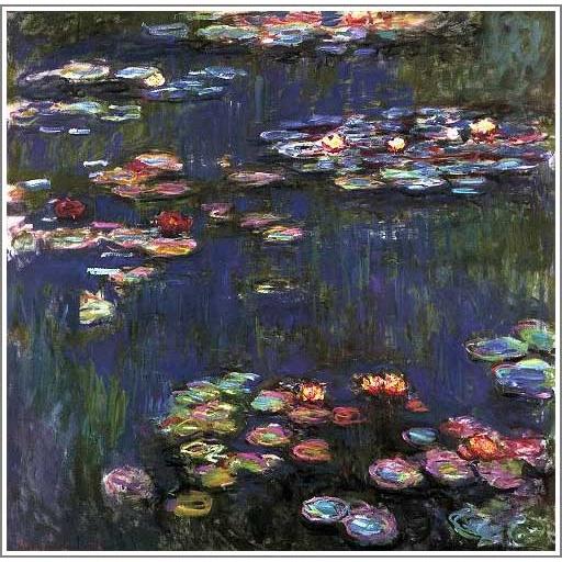 複製画 送料無料 絵画 油彩画 油絵 模写クロード・モネ「睡蓮2 複製画 送料無料 絵画 油彩画 油絵 模写クロード・モネ「睡蓮2