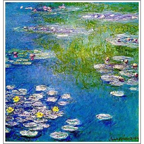 複製画 送料無料 絵画 油彩画 油絵 模写クロード・モネ「睡蓮 複製画 送料無料 絵画 油彩画 油絵 模写クロード・モネ「睡蓮