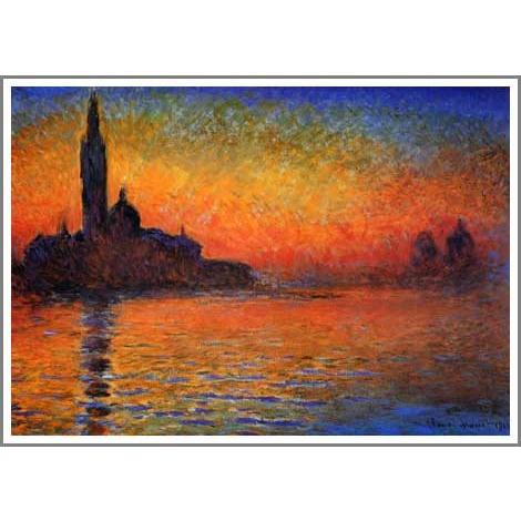 複製画 送料無料 絵画 油彩画 油絵 模写クロード・モネ「黄昏 複製画 送料無料 絵画 油彩画 油絵 模写クロード・モネ「黄昏