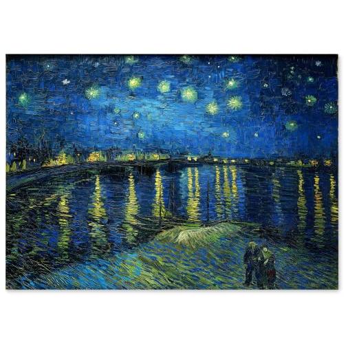 ゴッホ ローヌ川の星月夜 ゴッホの絵 グッズ 絵画 ポスター おしゃれ