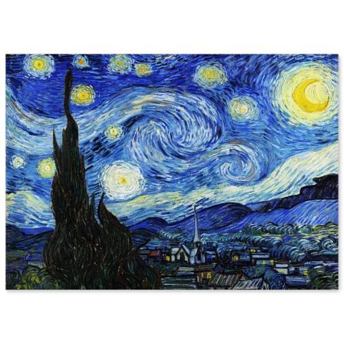 ゴッホ 星月夜 ゴッホの絵 グッズ 絵画 ポスター おしゃれ インテリアA2 壁紙 アート パネル 名画（Yahoo!・アートポスターギャラリー）
