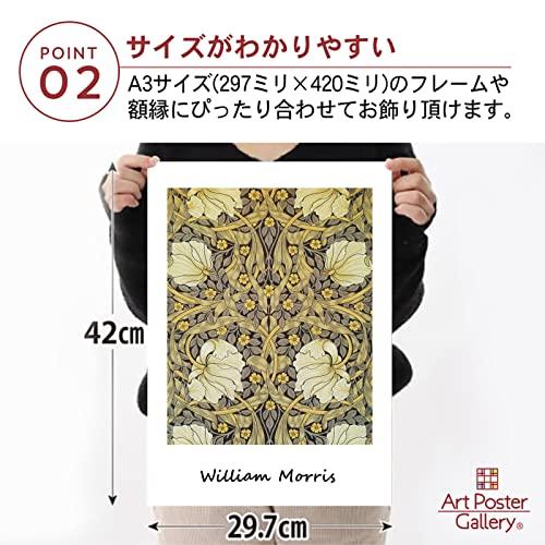 ウィリアムモリス るりはこべ グッズ 絵画 ポスター おしゃれ