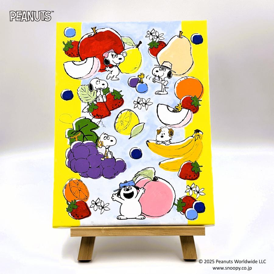 SNOOPY（スヌーピー） 【スヌーピー】 ＜ミクスドフルーツ＞ ぬりえ