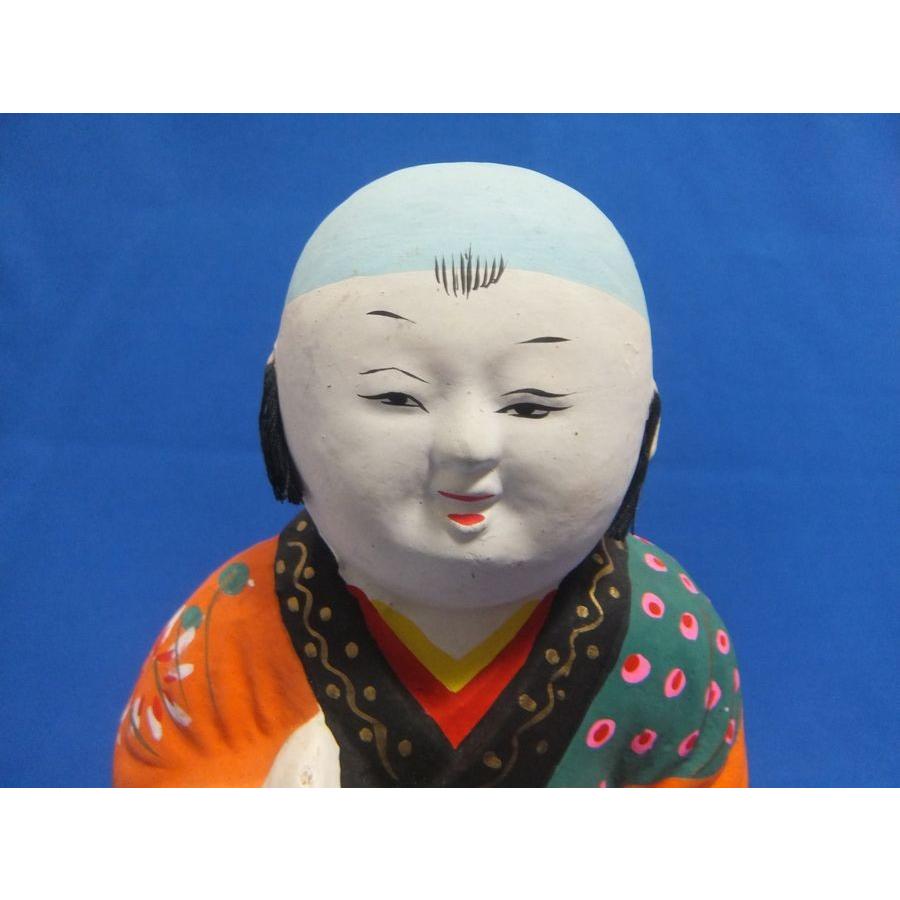土人形　大浜土人形　児島高徳 小幡土人形 饅頭喰い 高さ約27センチ : アート.ギヤラリー六本木