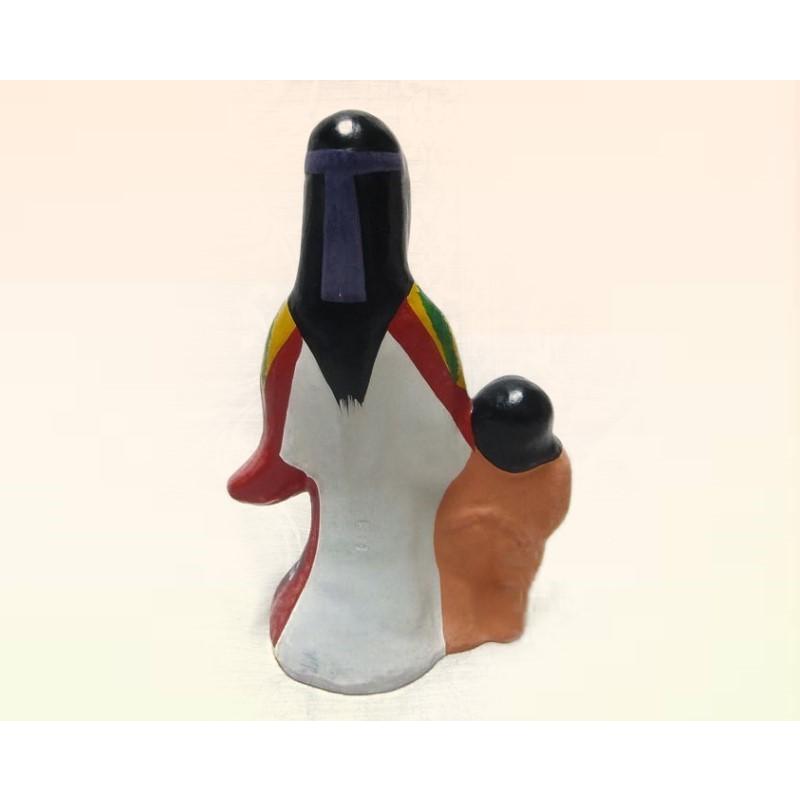 中山土人形の「山姥金時と鉞兎・一対」 中山土人形の「山姥金時と鉞兎・一対」 : アート.ギヤラリー六本木