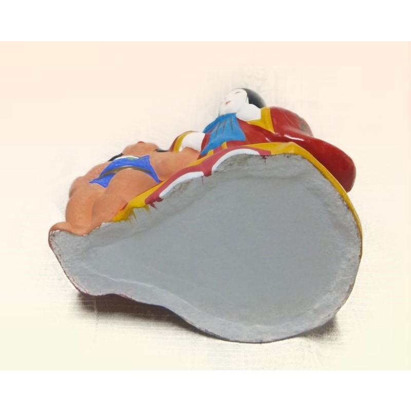 中山土人形の「山姥金時と鉞兎・一対」 : アート.ギヤラリー六本木