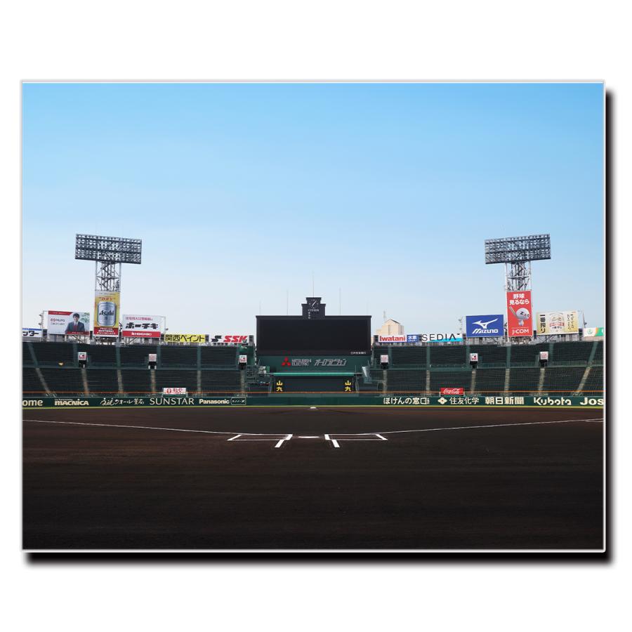 アート パネル 甲子園 スタジアム オフィシャル 承認 野球 キャンバス インテリア NPB プロ野球 長方形｜art-stella｜02