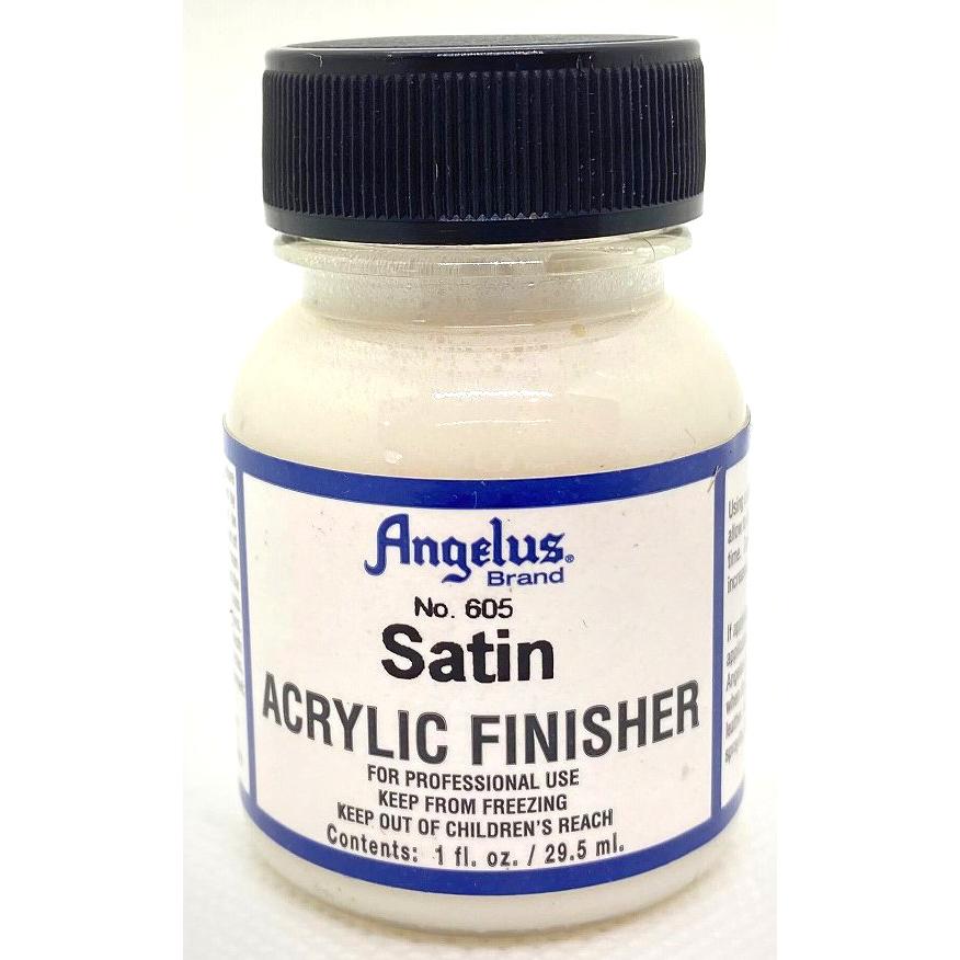 【フィニッシャーサテン1oz】Angelus Paint アンジェラス Acrylic Finisher Satin 1オンス（29.5ml