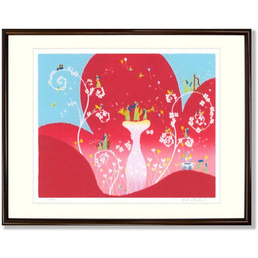 池上壮豊柿の木を描いた素晴しい豊かな実が沢山の素敵な作品