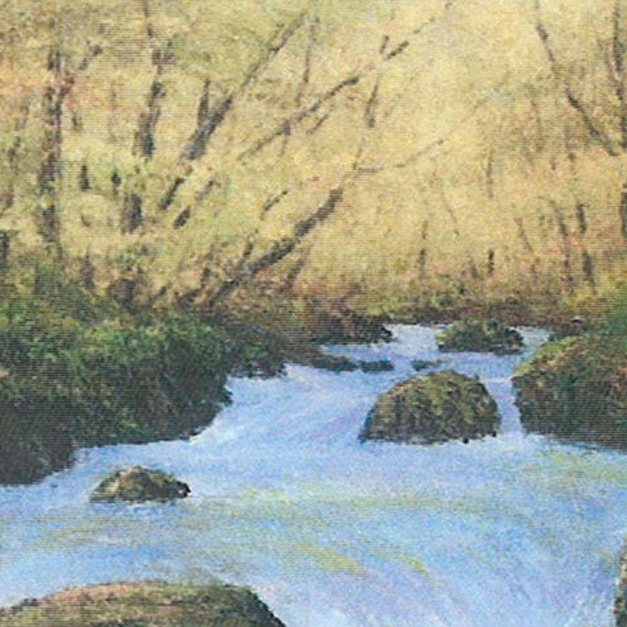「飯能風景」名栗川 '60 絵画 F8 油絵 飯能風景」名栗川 '60 絵画 F8 油絵 絵画