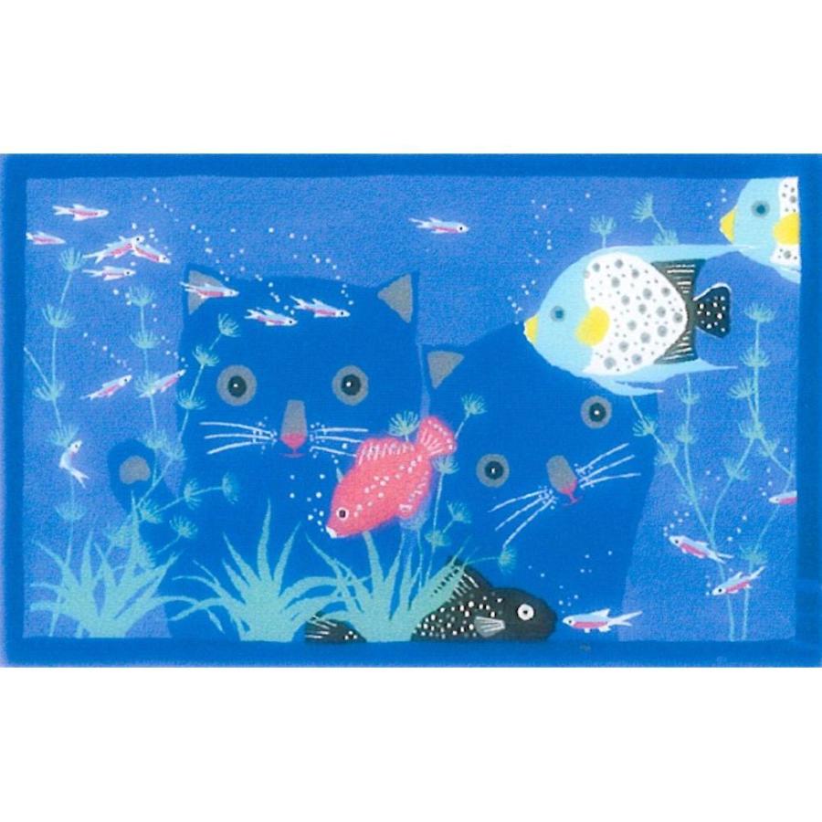 絵画 インテリア アート 吉岡浩太郎 猫と魚 太子 マット シルクスクリーン 版画 風景画 熱帯魚 水槽 新品 限定800部 作品 美術品 おしゃれ アート ワイド 通販 Yahoo ショッピング