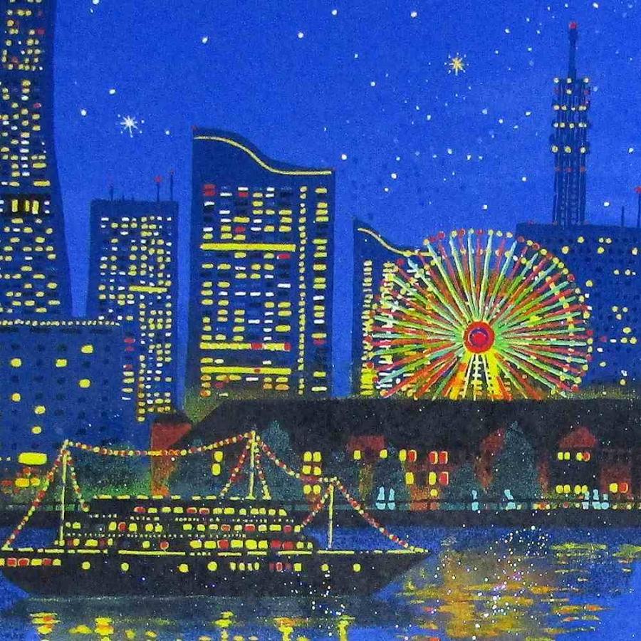 港の風景 油彩画 サインあり Yahoo!オークション - 真作 森山英世 油彩「港風景 (スペイン