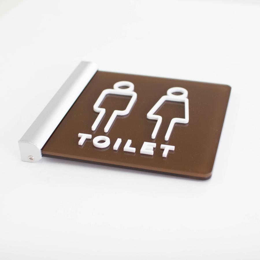 トイレ突出サイン トイレ ピクト アクリル 選べるサイズ 室名 プレート美容室 飲食店 |  | 02