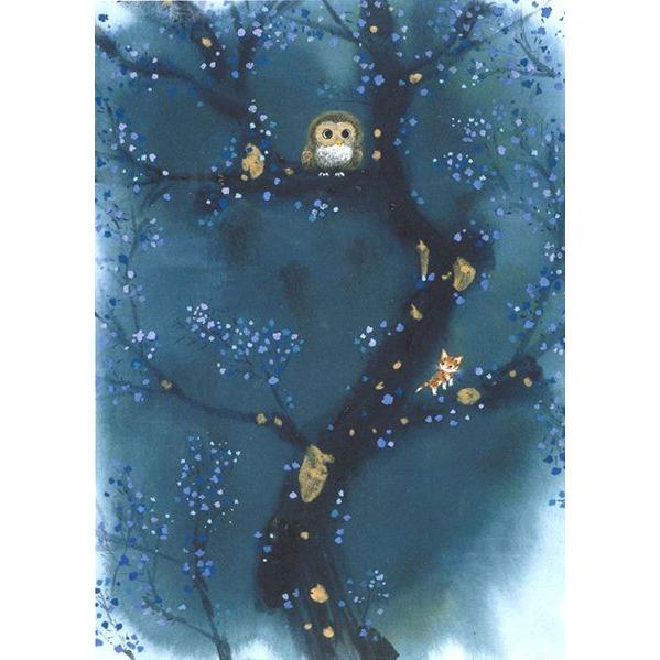 絵画 渡辺あきお・眠らない夜には・・・ 版画 インテリア : 絵画生活