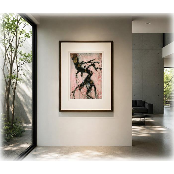 絵画 版画 渡辺あきお・ときめく色彩の中で・・・ インテリア : 絵画